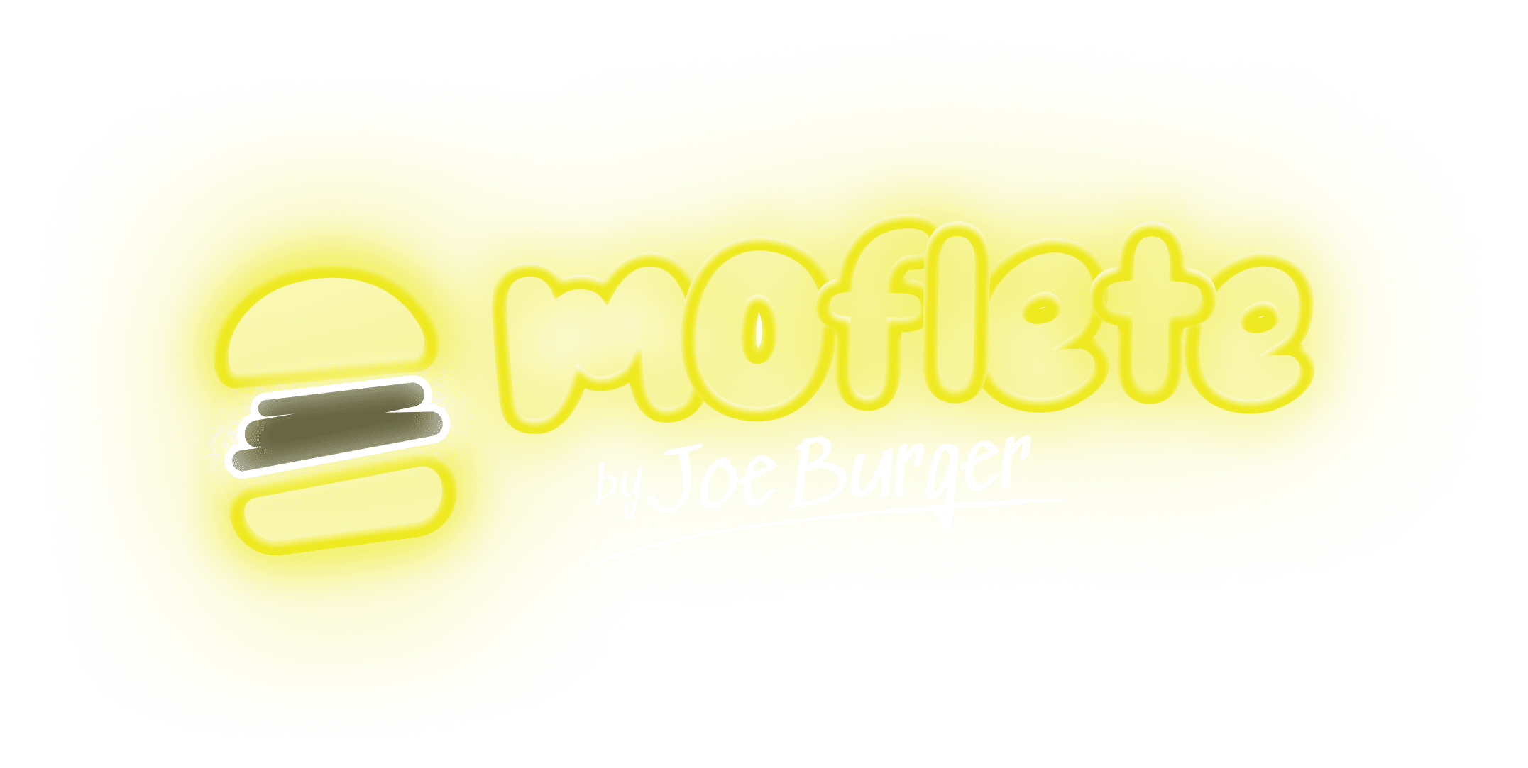 The logo of the Moflete by Joe Burger burger joint in Madrid, Valencia and Cuenca
